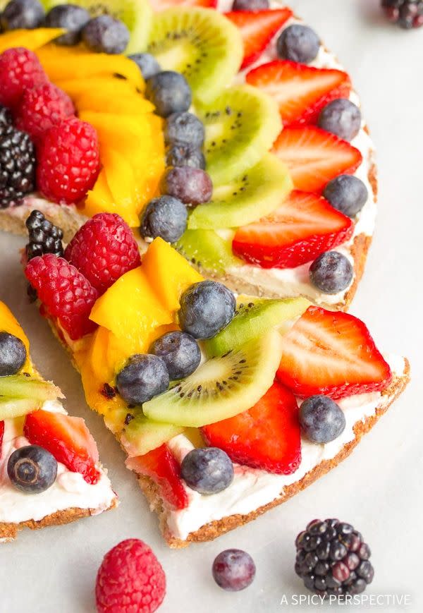 Gluten-Free Vegan Fruit Pizza