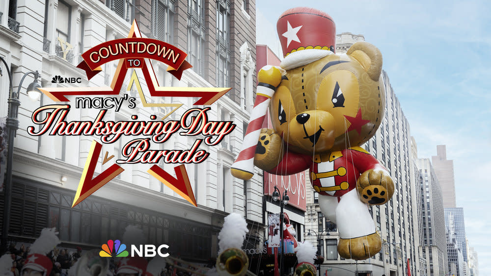  Macy's Thanksgiving Day Parade on NBC. 