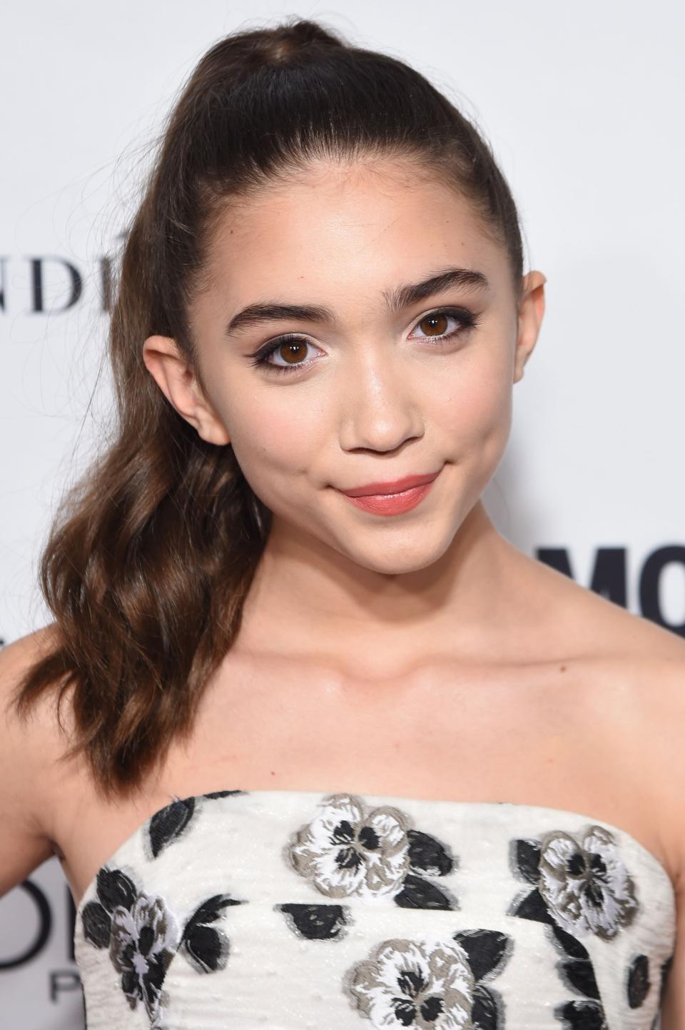 NEW YORK, NY - NOVEMBER 09: Actress Rowan Blanchard attends 2015 Glamour Women Of The Year Awards at Carnegie Hall on November 9, 2015 in New York City. (Photo by Jamie McCarthy/Getty Images for Glamour)