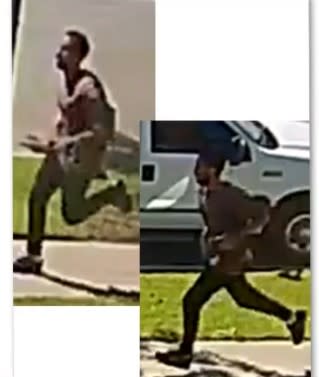 Los Angeles County Sheriff's Department officials released these images of a stabbing and assault suspect.