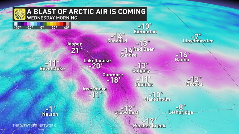 AB arctic blast Oct 22 2023