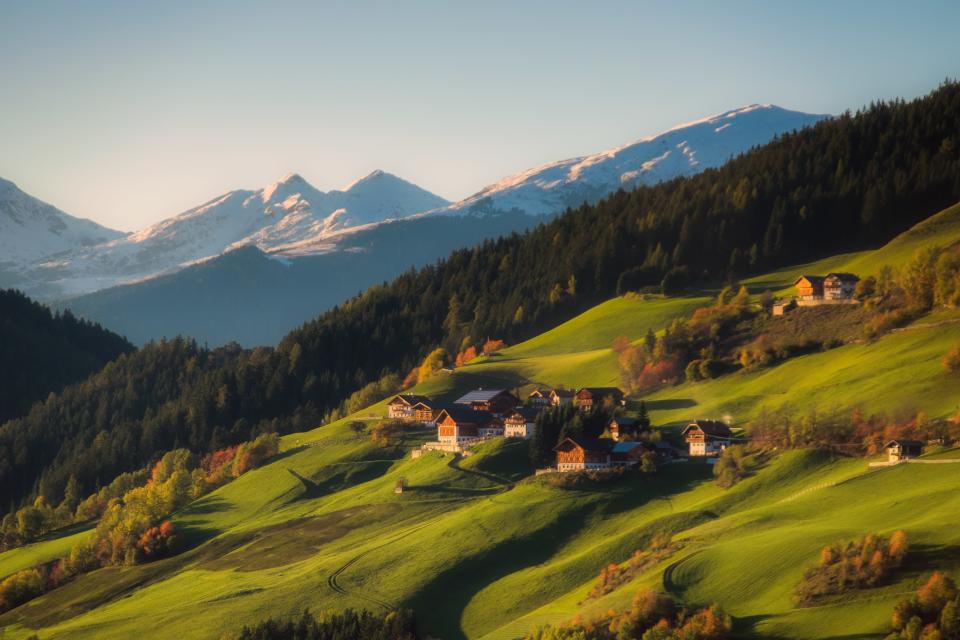The Dolomites have quaint mountain villages and epic scenery best explored in cooler months