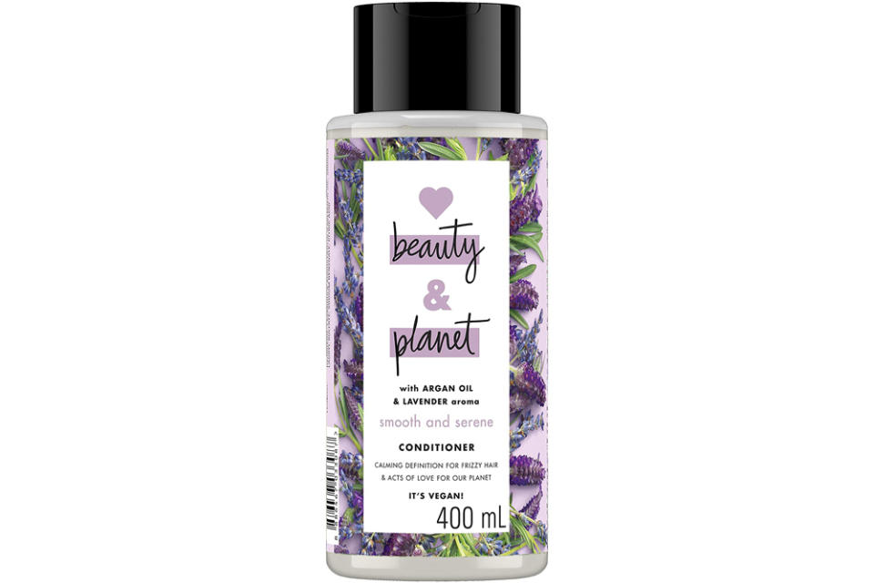 Love Beauty And Planet Argan Oil and Lavender Smooth Serene Conditioner, 400ml. (Photo: Amazon SG)