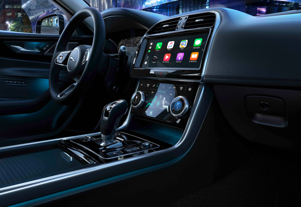 <p>The optional 12.3-inch digital gauge cluster has been improved, as has the optional head-up display. Power front seats, lane-keeping assist, parking sensors, Apple CarPlay and Android Auto, and the LED head- and taillights are newly standard.</p>