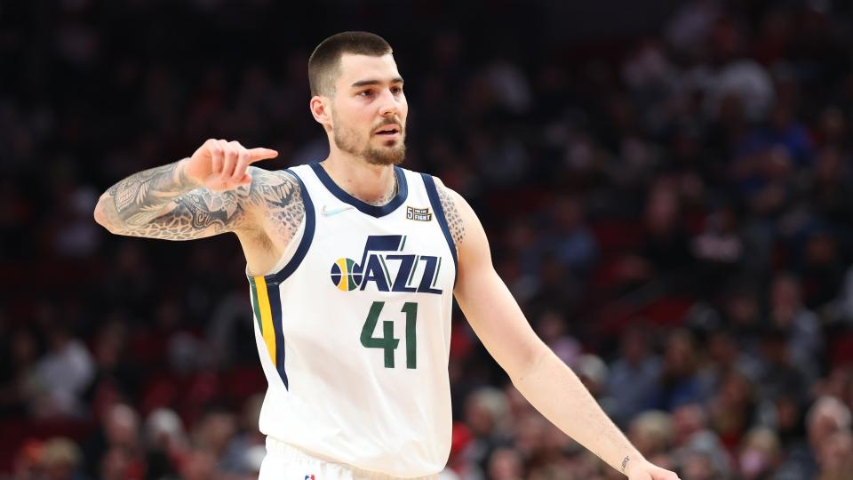 The Raptors have reportedly agreed to terms with Juancho Hernangomez, who has appeared in 297 NBA games across six seasons split between five teams. (Getty Images)