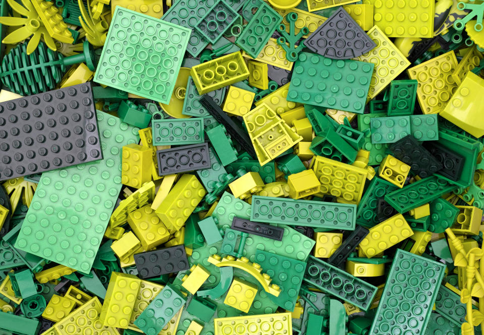 Lego bricks will soon come in bags certified by the Forest Stewardship Council. Credit: Getty.