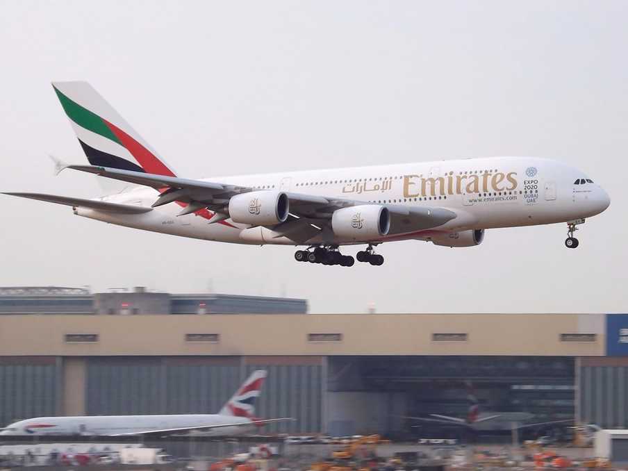 Airbus A380 Emirates