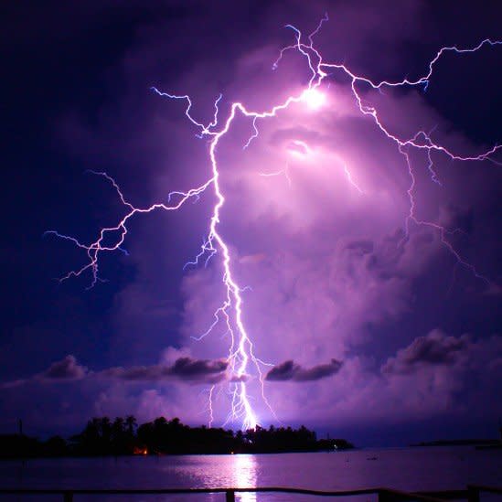 Una tormenta elécctrica