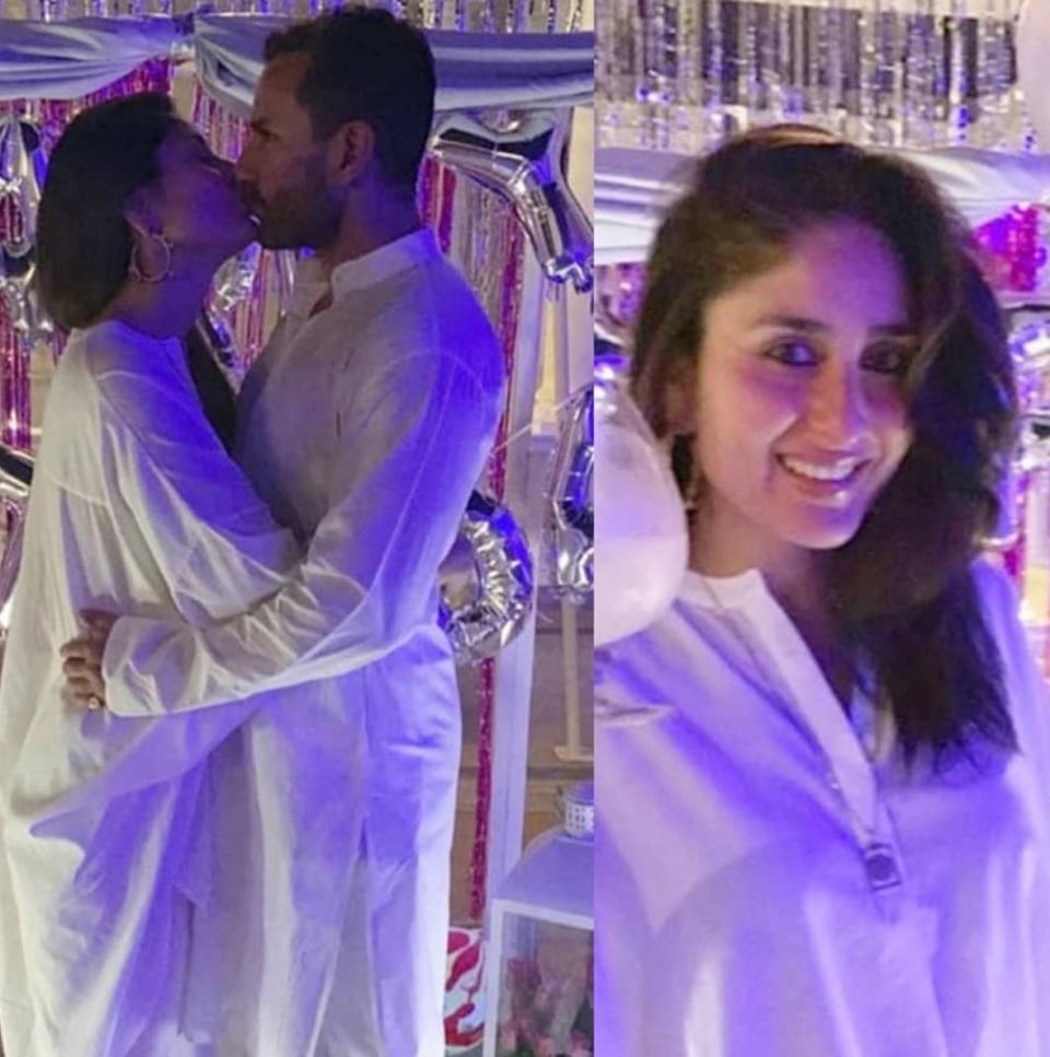 What are the chances of you having not bumped upon this delicious pic of Bebo and the <em>Chhote Nawab? </em>Zero, we guess. The perfect shot was taken at the Pataudi palace during Kareena's birthday celebrations this year. You know, its not easy to look that stunning in a plain loose<em> kurta-payjama.</em> But the stunner stunned us, thereby, making it a moment.