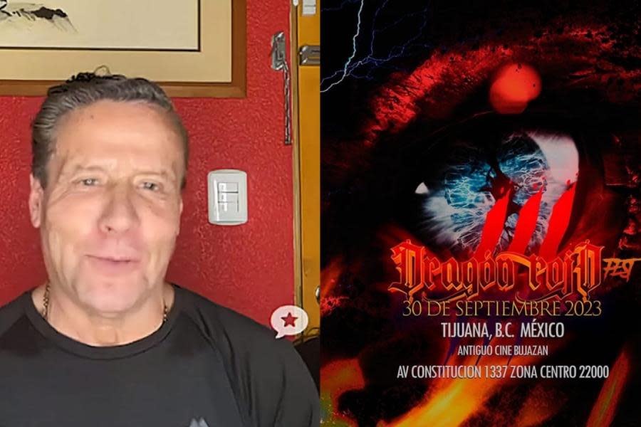 Alfredo Adame invita cordialmente a los amantes del metal al Dragón Rojo Fest en Tijuana