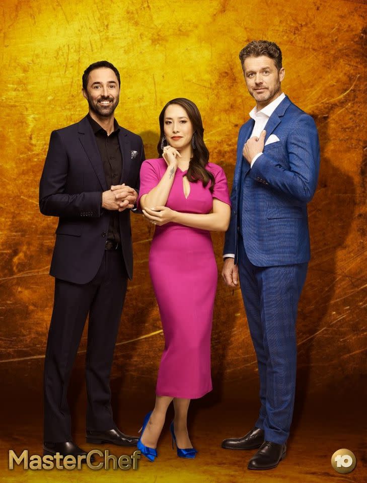 New Masterchef judges Jock Zonfrillo, Melissa Leong and Andy Allen may be going head to head with their predecessors. Photo: Ten