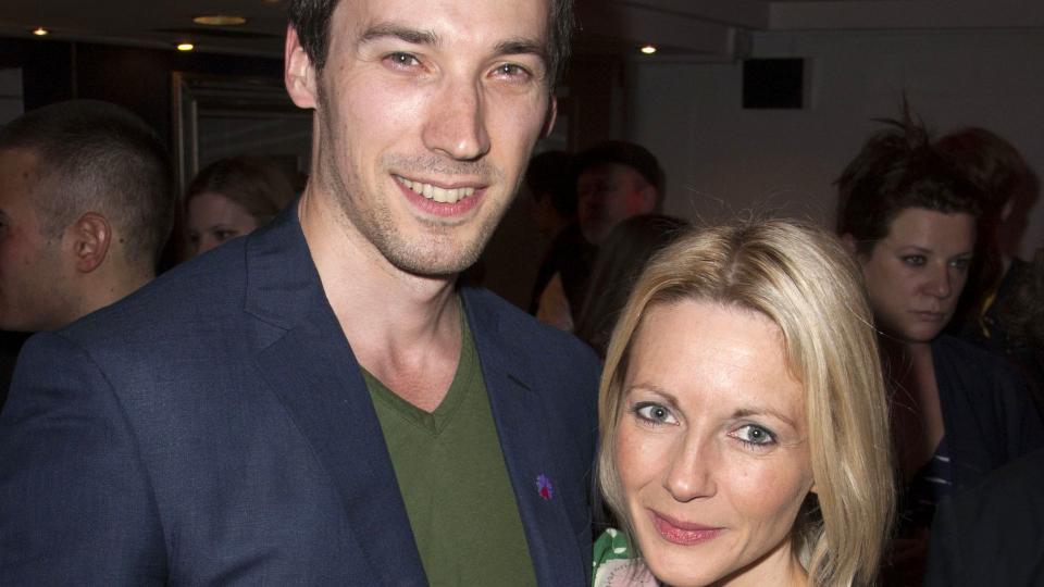 David Caves and Lisa Dillon at 'Happy New' play press night after party, London, Britain - 06 Jun 2013