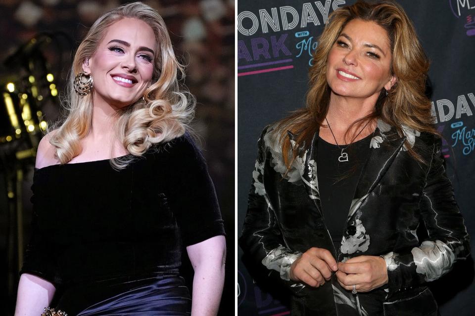 Shania Twain went to Adele's Vegas residency