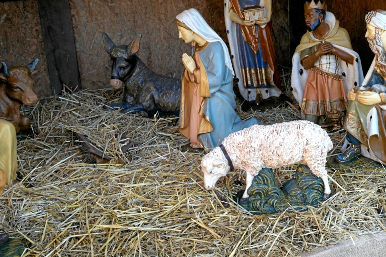 En Italie, une crèche jugée contraire aux principes de l'Église catholique fait polémique. (Image d'illustration)  - Credit:MATHIEU THOMASSET / Hans Lucas / Hans Lucas via AFP