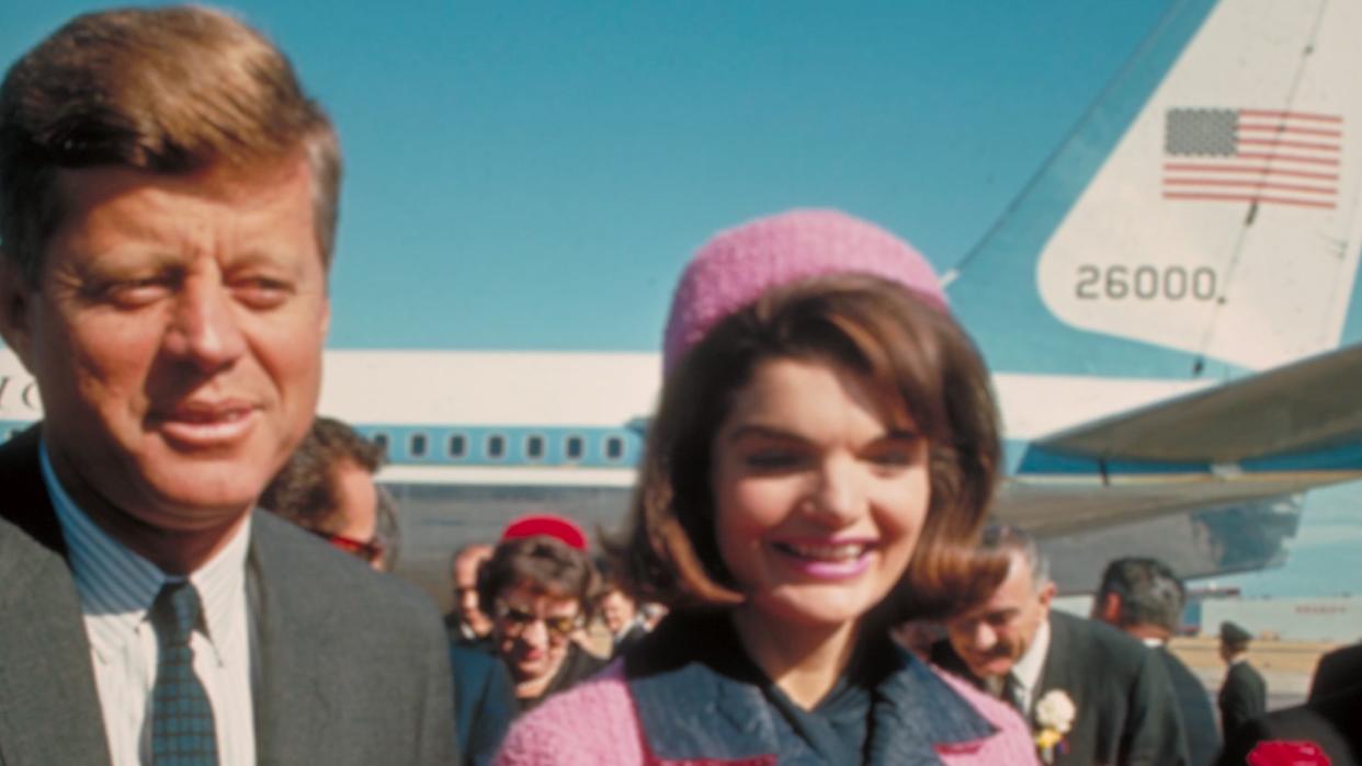 jfk and jackie in dallas