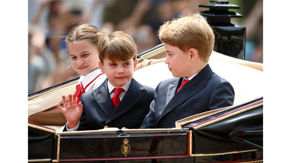 Louis loved waving to the crowds