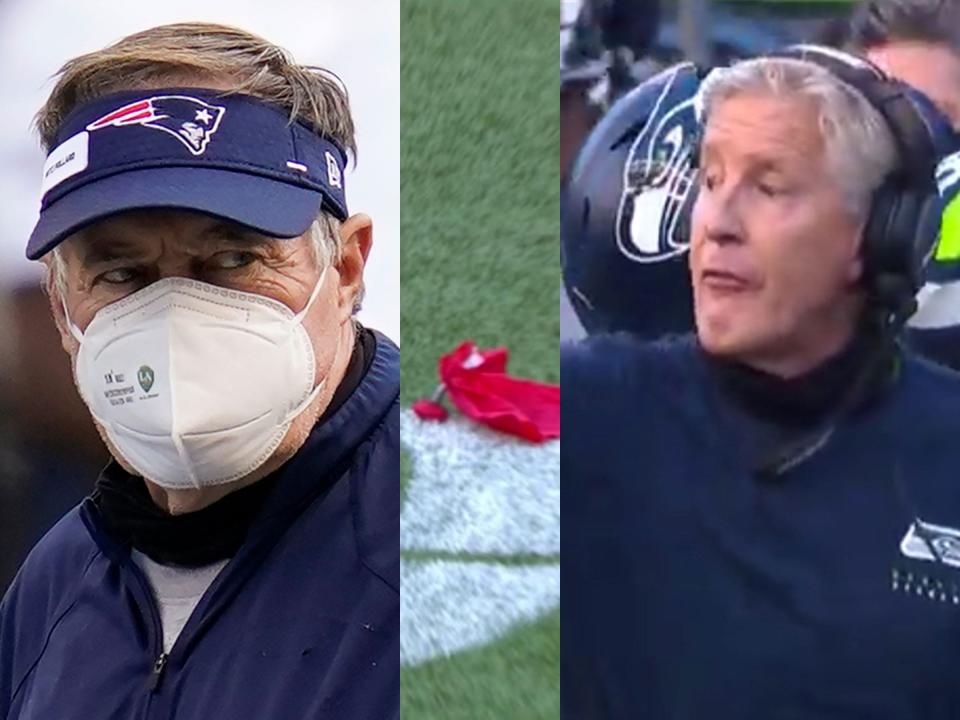 Bill Belichick Pete Carroll