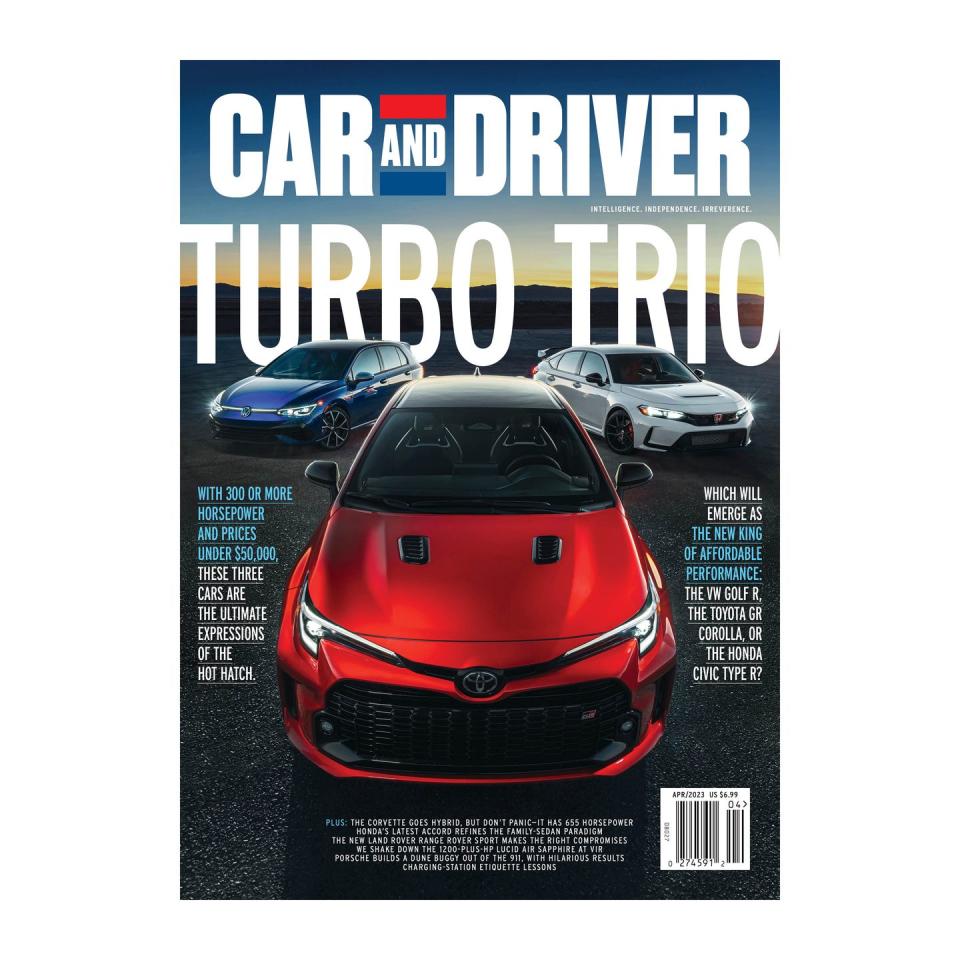 car and driver print magazine