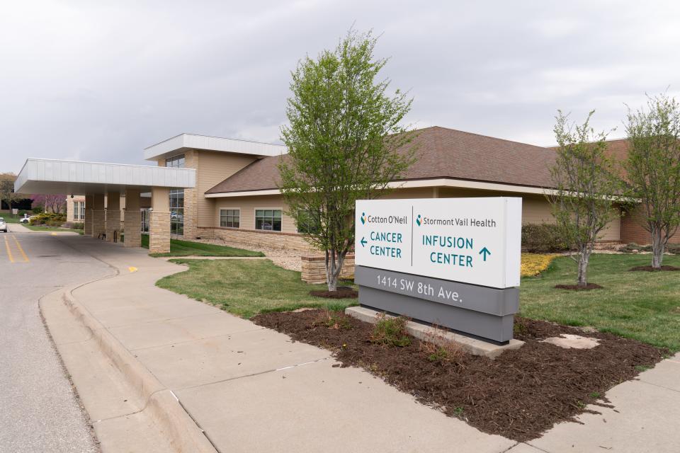 The addition and renovation to the Stormont Vail/Cotton O'Neil Cancer Center, at 1414 S.W. 8th Ave., cost $8.9 million and was completed this year.