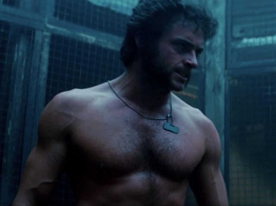 Hugh Jackman as Wolverine in "X-Men."