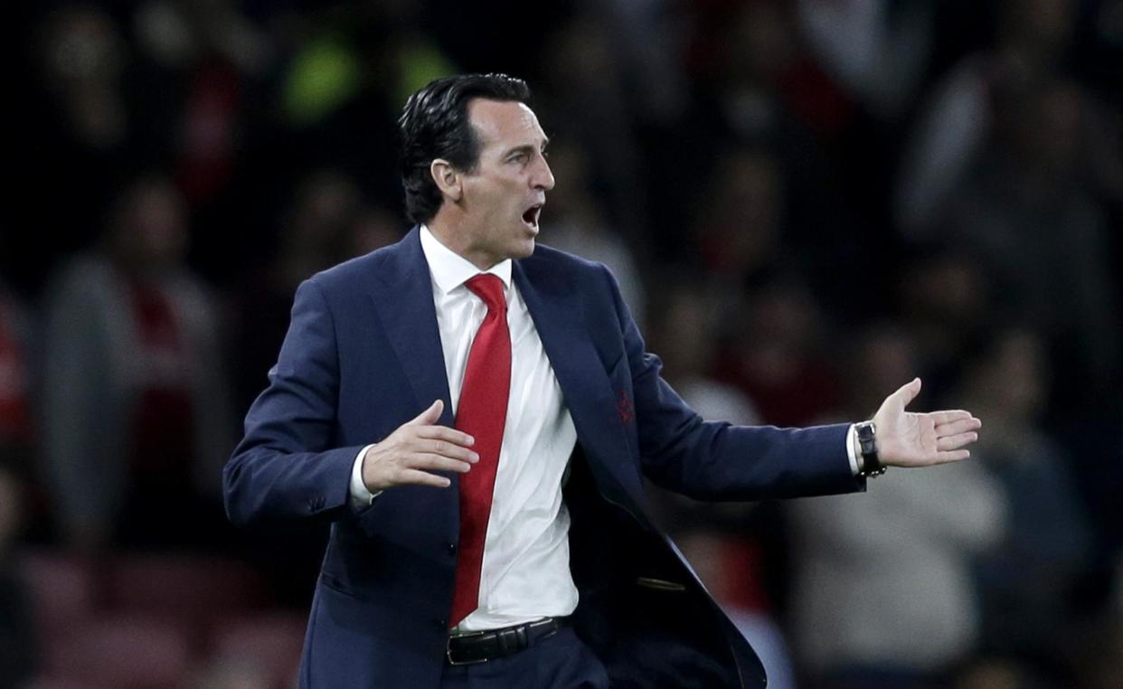 Emery takes charge of his first EFL Cup tie: Getty Images