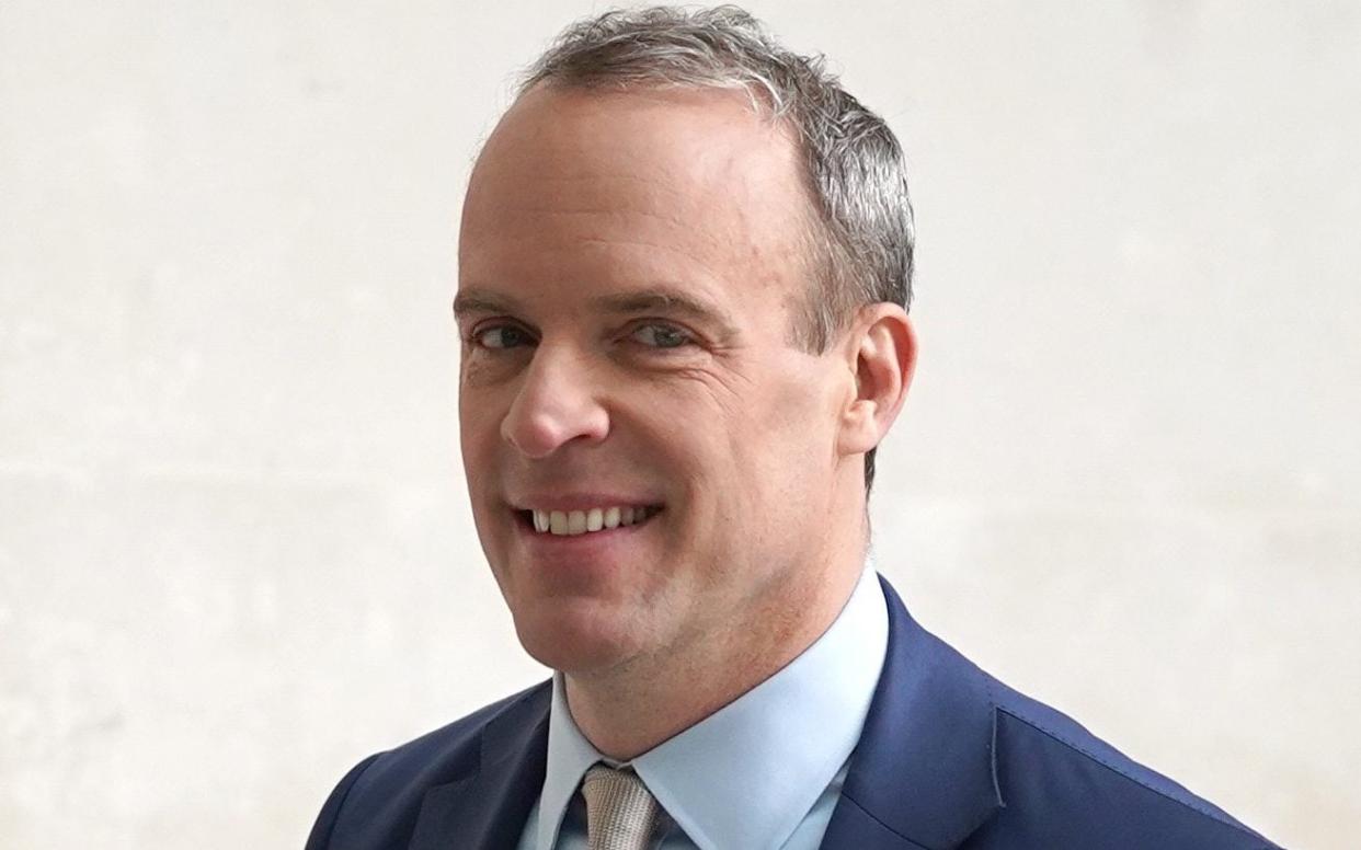 Dominic Raab - Stefan Rousseau/PA