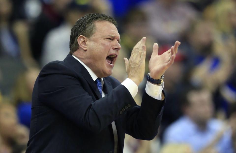 Bill Self has been staunchly unwilling to schedule Missouri since the Tigers left the Big 12. (AP)