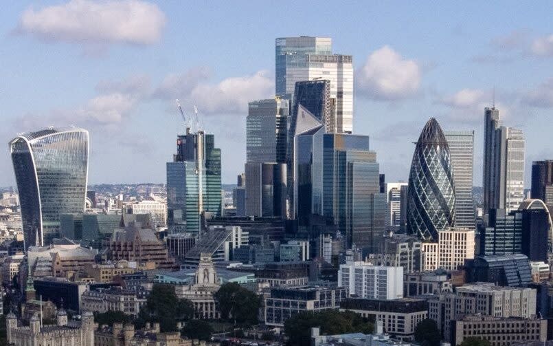 Skyscrapers in the City of London