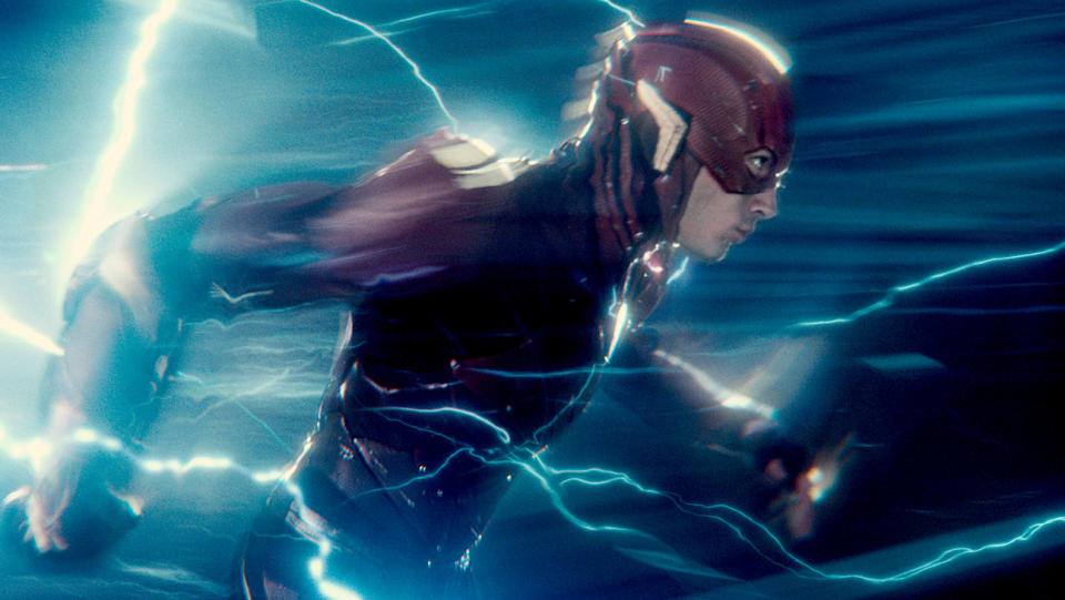 Ezra Miller as The Flash in 2017's 'Justice League'