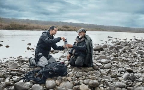 The Indian Prime Minister praised Grylls' 'indefatigable energy' - Credit: Discovery Channel