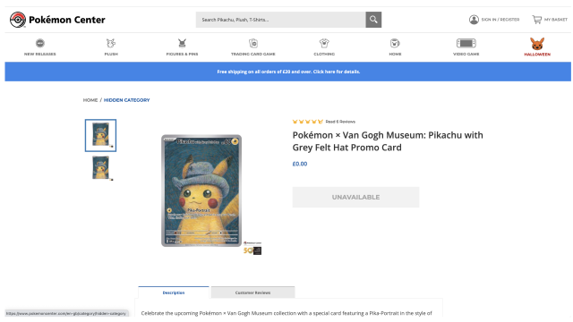 Van Gogh Museum left without Pokémon merchandise after scalpers