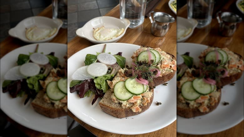 Carrot Lox Tartine