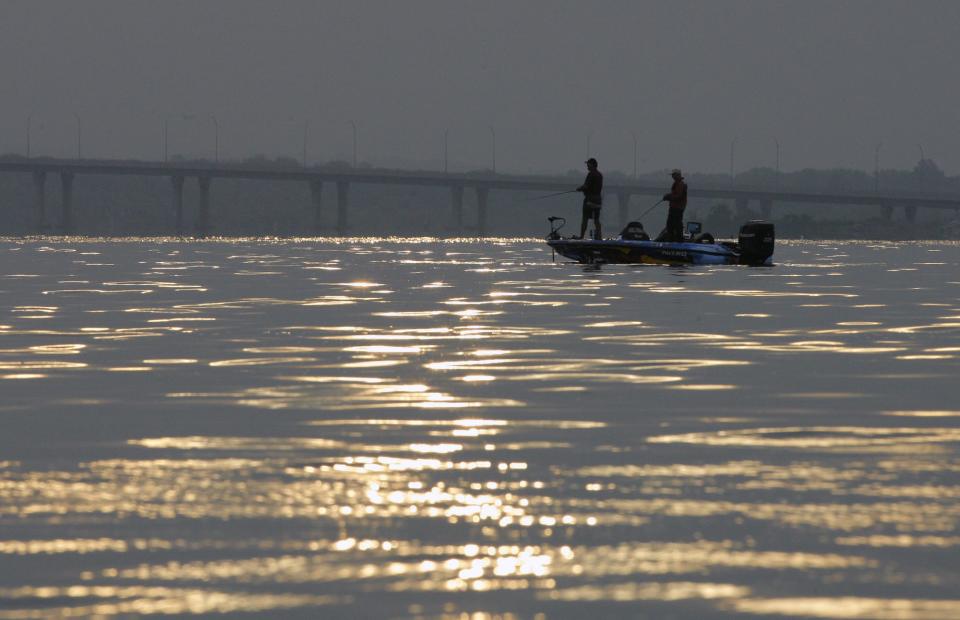 A fire erupted Saturday at the Arrowhead Yacht Club and Marina near Grand Lake.