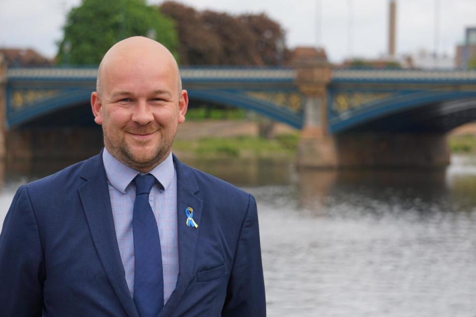 Coun Scott Carlton is Nottinghamshire County Council's mental health champion. (Photo: Submitted)