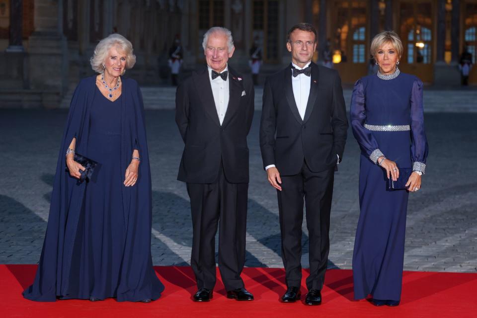 king charles iii and queen camilla visit france day one