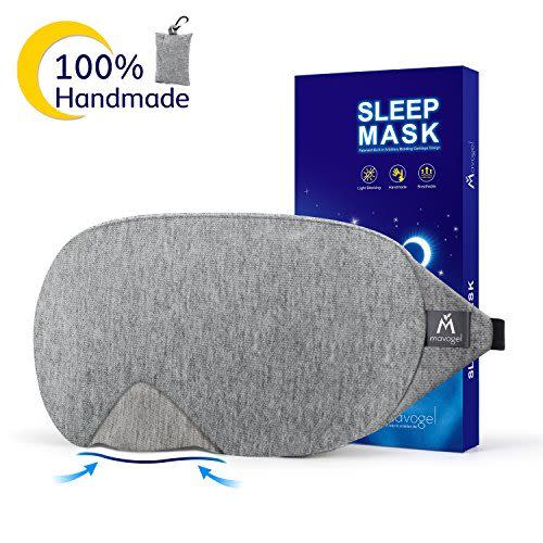 8) Cotton Sleep Eye Mask