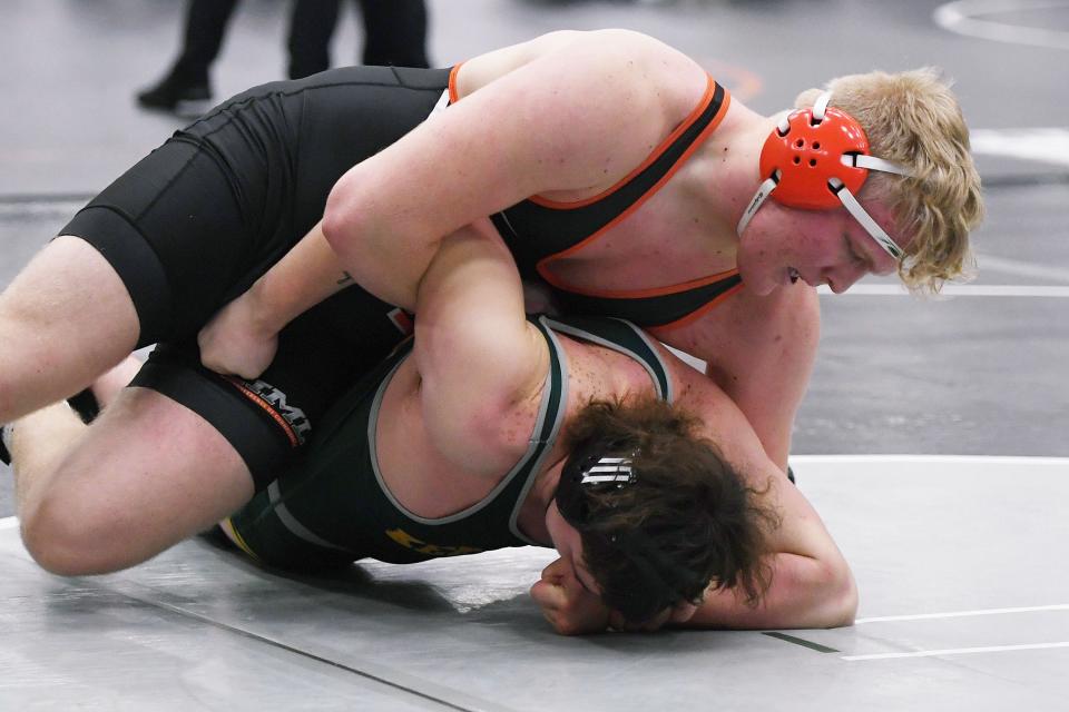 Kyler Hall is the lone returning state qualifier for the Ames wrestling team heading into the 2022-2023 season.