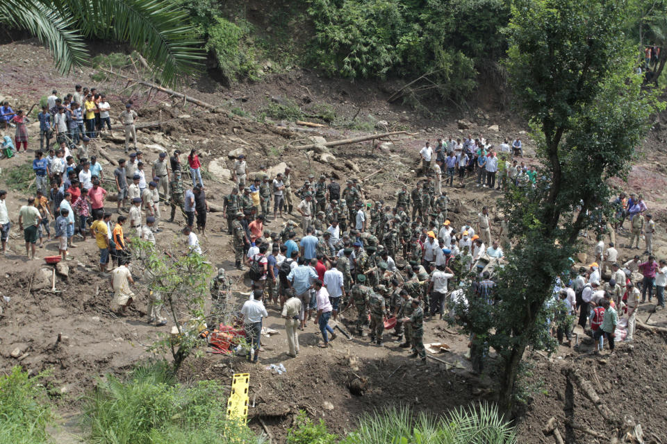 India Landslide