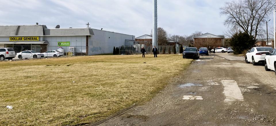 Indianapolis police investigate a person's death in the 2100 block of North Mittheofer Road on Feb. 1, 2024.