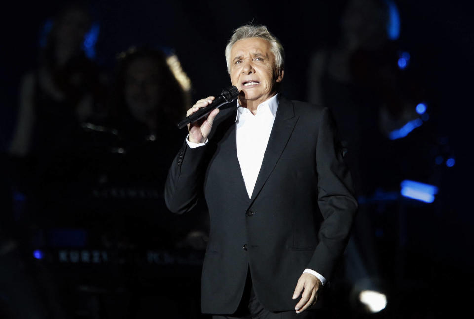 Michel Sardou, ici en 2012 à Bercy, termine sa tournée d’adieux par deux concert à la Paris Défense Arena.