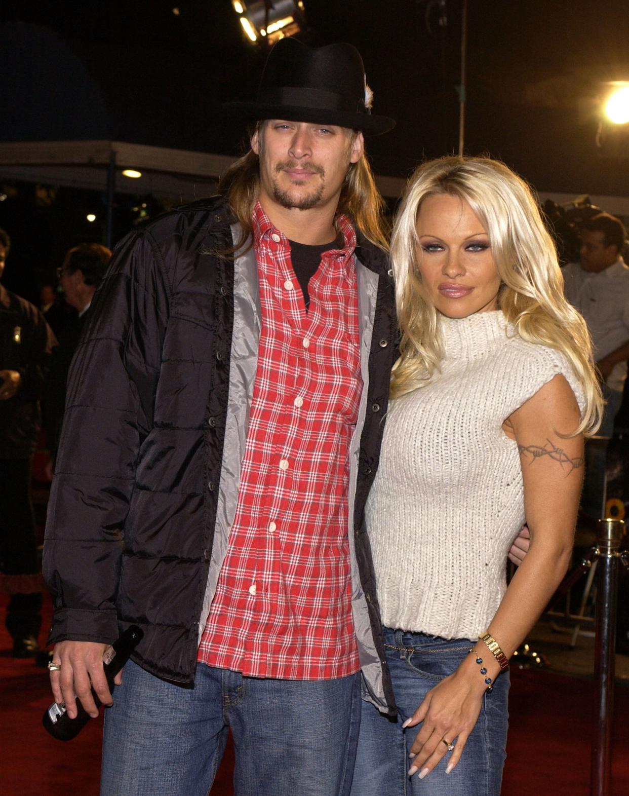 Pamela Anderson and Kid Rock