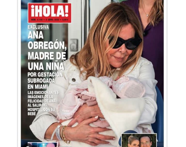 Ana Obregón en la tapa de ¡Hola!