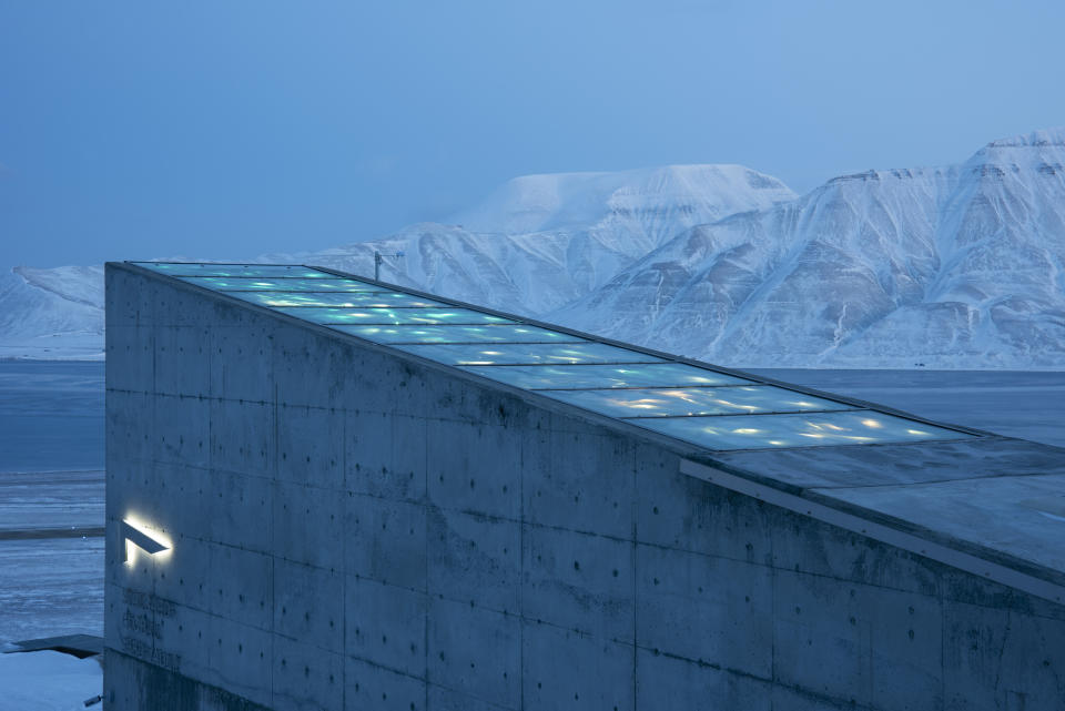 The Svalbard Global Seed Vault has just completed a major upgrade in an attempt to future-proof the vault against the effects of climate change. (Photo: Crop Diversity Trust)