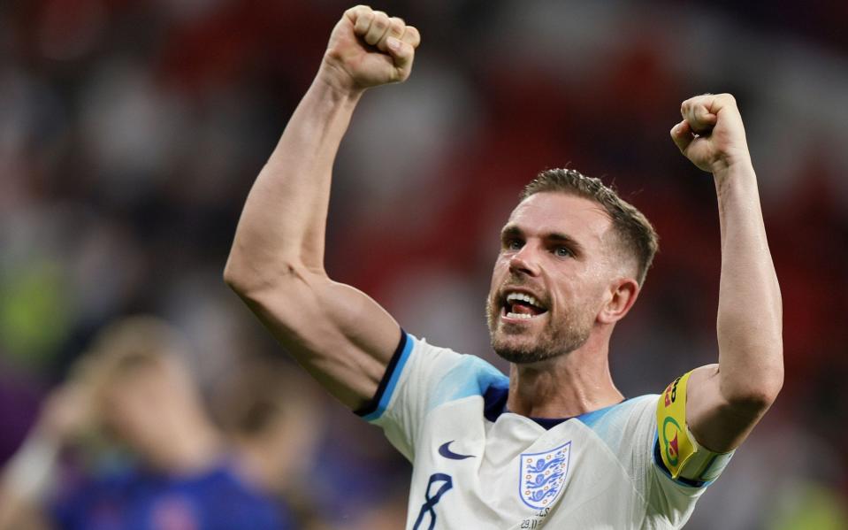 Jordan Henderson impressed in the England engine room - Shutterstock/Ronald Wittek