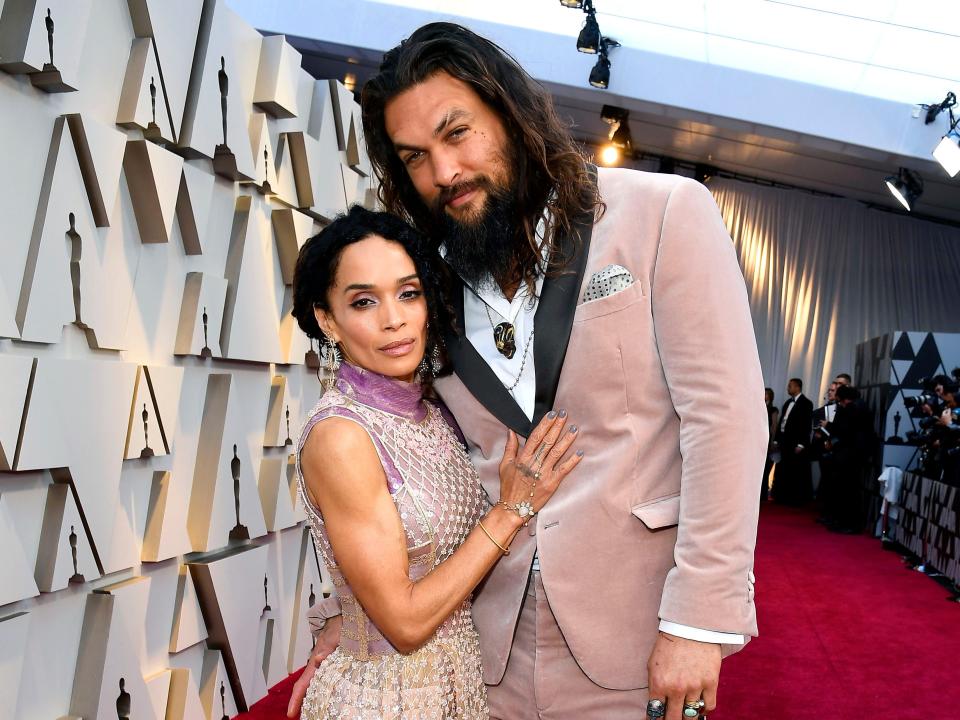 lisa bonet jason momoa 2019 oscars