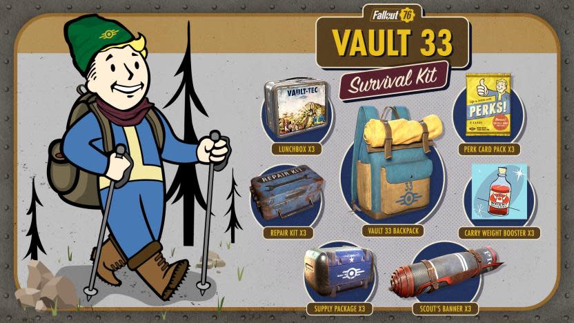 Un paquete de regalos para Fallout 76 te espera en Xbox Game Pass