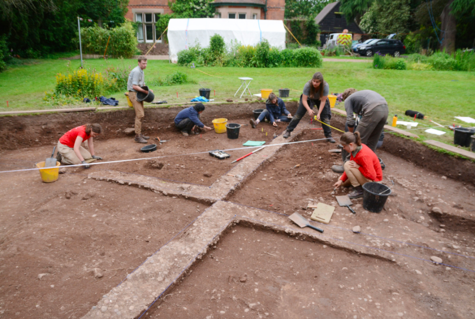<em>University of Bristol students excavated a Viking camp dating to a winter in the 870s (PA)</em>