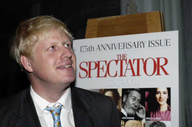 Boris used to be editor of The Spectator (PA)