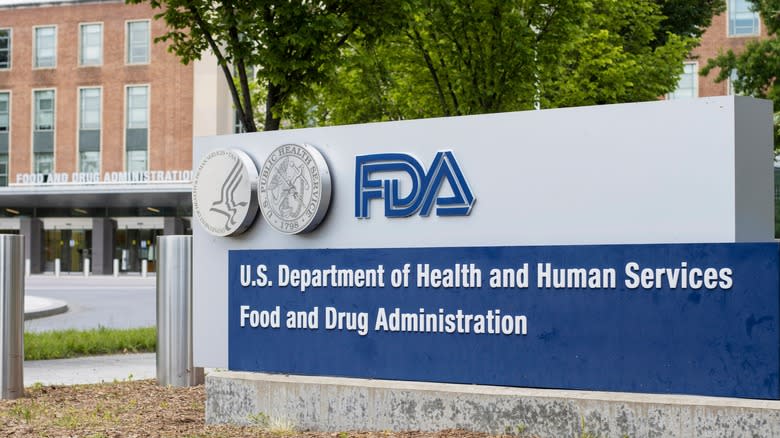 FDA headquarters sign