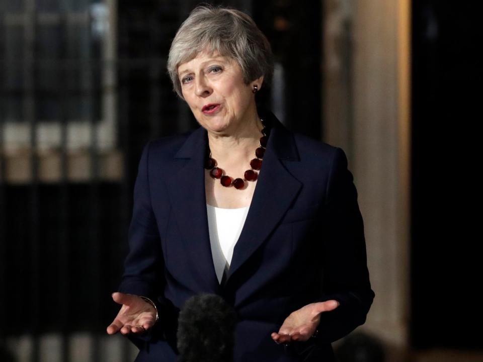 Brexit: Theresa May pours cold water on move to renegotiate deal as cabinet ministers call for rewrite